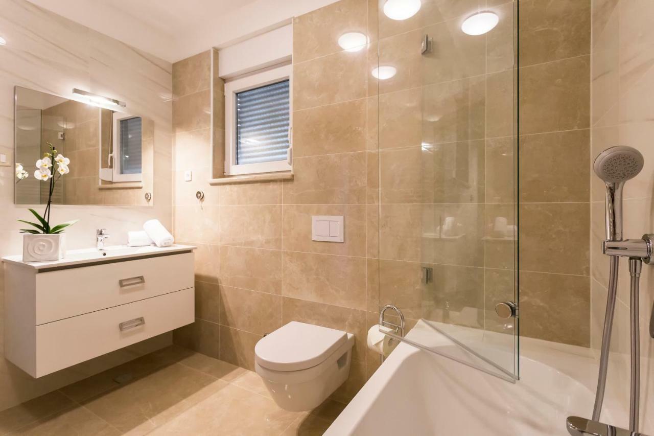 Villa Sweet Home Marija With Heated Pool Split Exterior photo